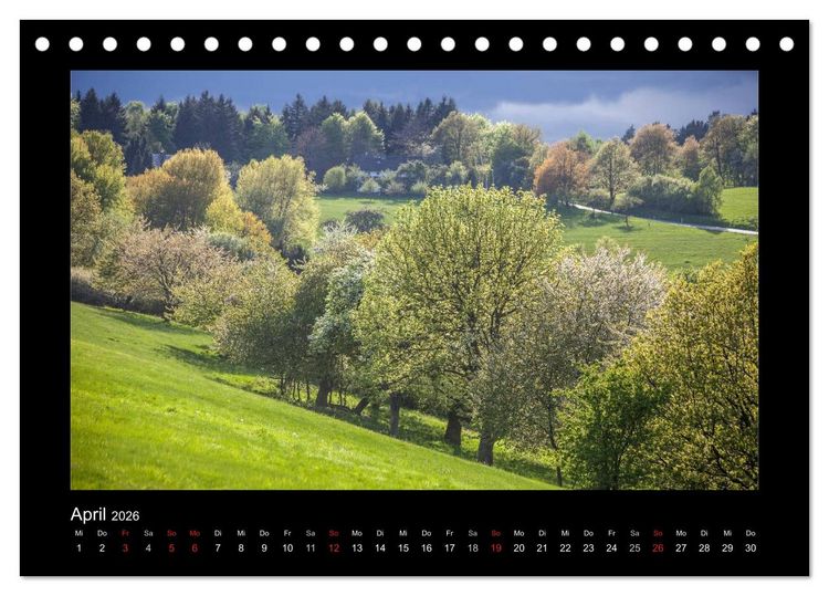 Produktbild: Taunus (Tischkalender 2026 DIN A5 quer), CALVENDO Monatskalender