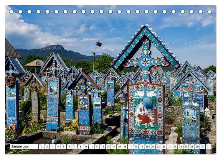 Produktbild: Sch&ouml;nes Maramures (Tischkalender 2026 DIN A5 quer), CALVENDO Monatskalender