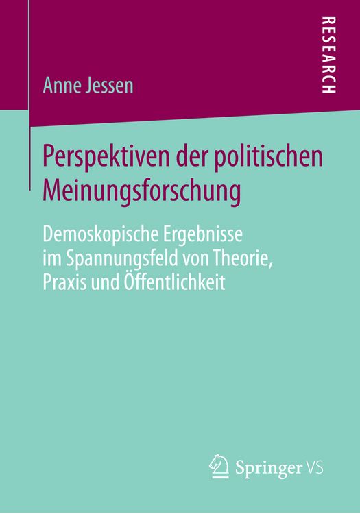 Produktbild: Perspektiven der politischen Meinungsforschung