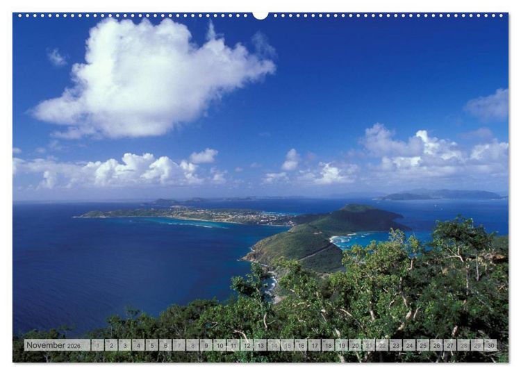 Produktbild: Trauminseln Karibik Christian Heeb (Wandkalender 2026 DIN A2 quer), CALVENDO Monatskalender