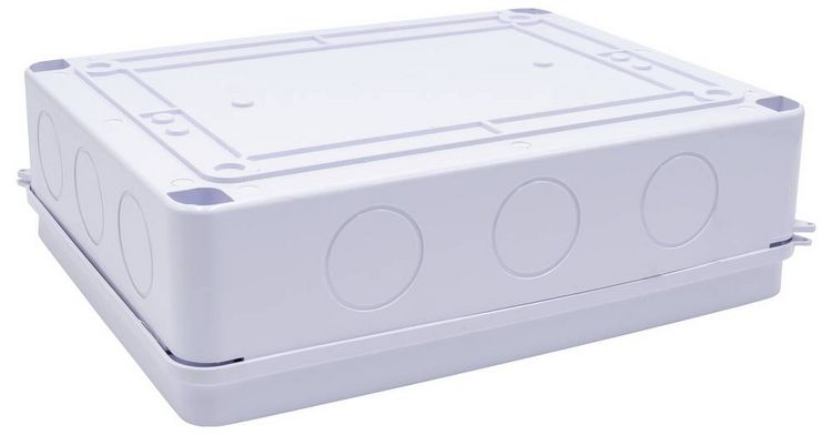 Produktbild: TRU COMPONENTS TC-RB 255x200x80 TC-10256552 Installations-Geh&auml;use ABS Kunststoff Wei&szlig; 1St.