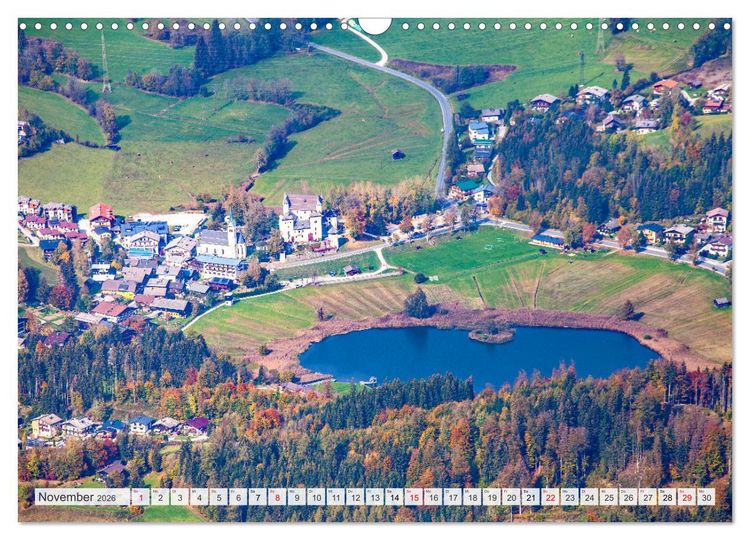 Produktbild: Sch&ouml;ne Gr&uuml;&szlig;e aus Goldegg (Wandkalender 2026 DIN A3 quer), CALVENDO Monatskalender