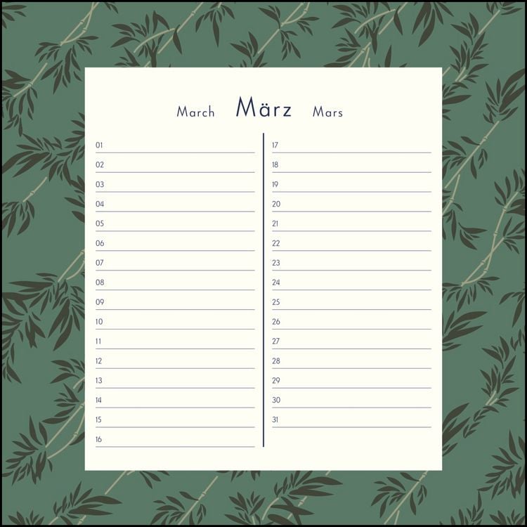 Produktbild: Immerw&auml;hrender Geburtstagskalender &ndash; Lovely Flowers &ndash; Haferkorn & Sauerbrey &ndash; Quadrat-Format 24 x 24 cm