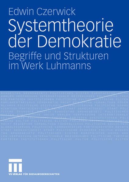 Produktbild: Systemtheorie der Demokratie