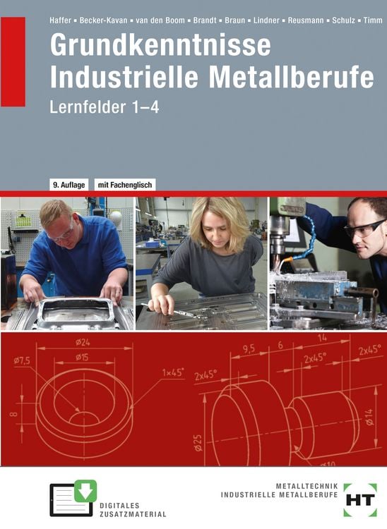 Produktbild: Grundkenntnisse Industrielle Metallberufe