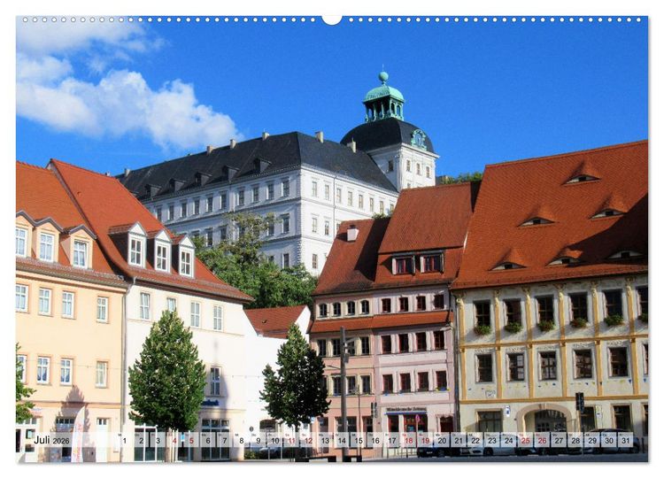 Produktbild: Burgenlandkreis - Naumburg, Wei&szlig;enfels, Zeitz (Wandkalender 2026 DIN A2 quer), CALVENDO Monatskalender