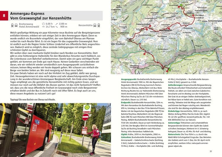 Produktbild: Nat&uuml;rlich mit &Ouml;ffis! Die besten Bergtouren ab M&uuml;nchen mit Bahn und Bus