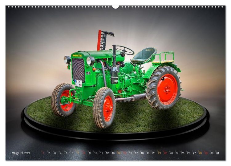 Produktbild: Traktor - Giganten (Wandkalender 2027 DIN A2 quer), CALVENDO Monatskalender