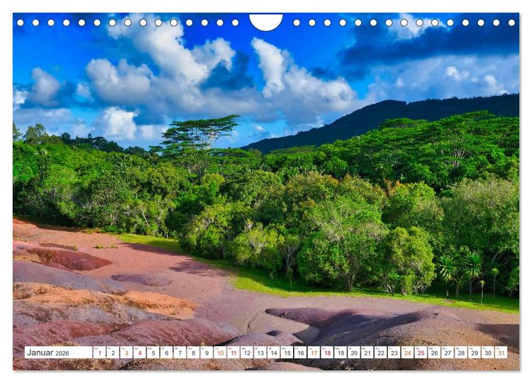 Produktbild: Mauritius - Sch&ouml;nheit im Indischen Ozean (Wandkalender 2026 DIN A4 quer), CALVENDO Monatskalender