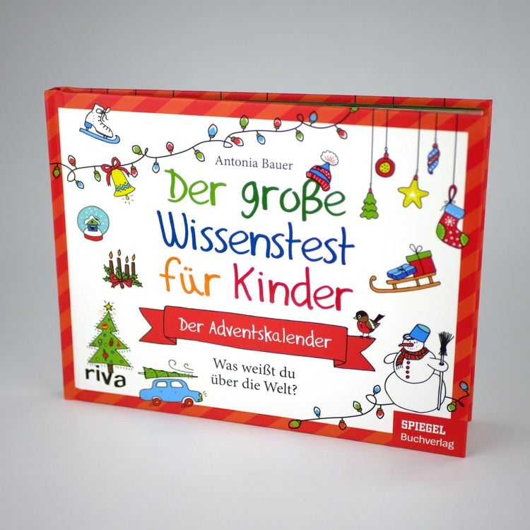 Produktbild: Der gro&szlig;e Wissenstest f&uuml;r Kinder &ndash; Der Adventskalender
