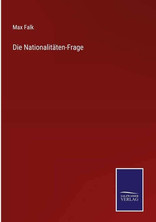 Produktbild: Die Nationalit&auml;ten-Frage