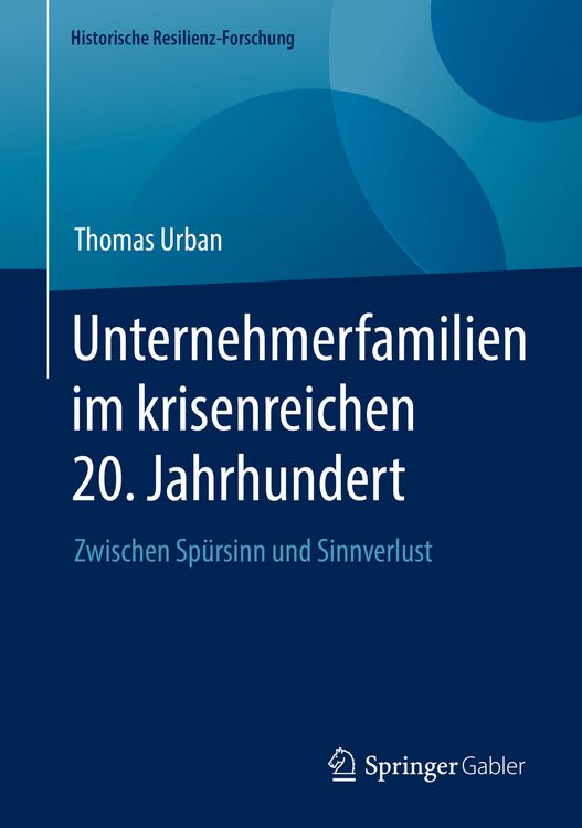 Produktbild: Unternehmerfamilien im krisenreichen 20. Jahrhundert
