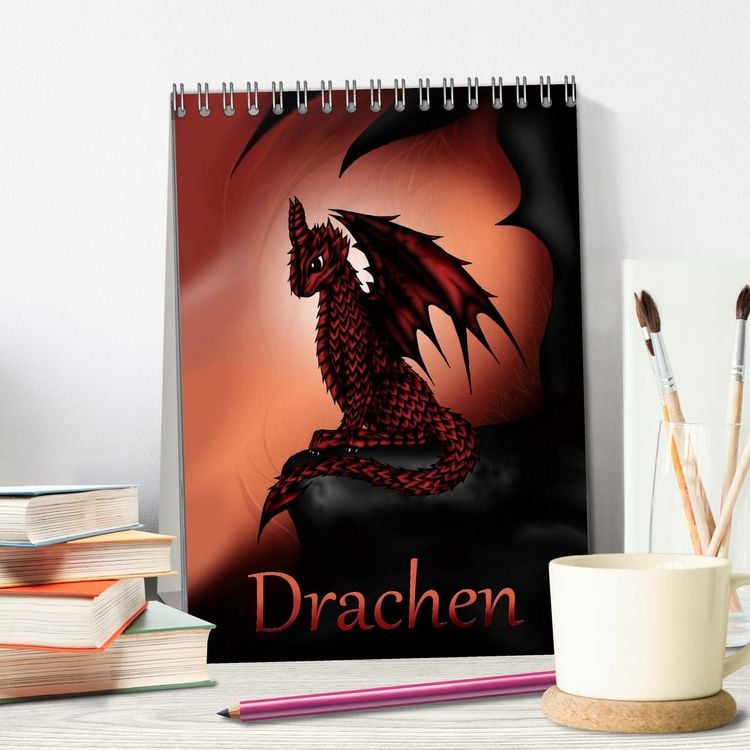 Produktbild: Drachen (Tischkalender 2026 DIN A5 hoch), CALVENDO Monatskalender