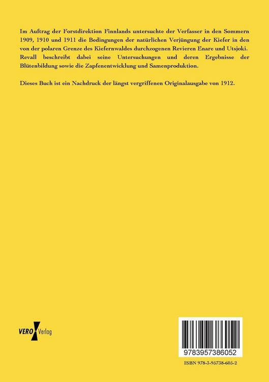 Produktbild: Die periodischen Erscheinungen der Reproduktion der Kiefer an der polaren Waldgrenze
