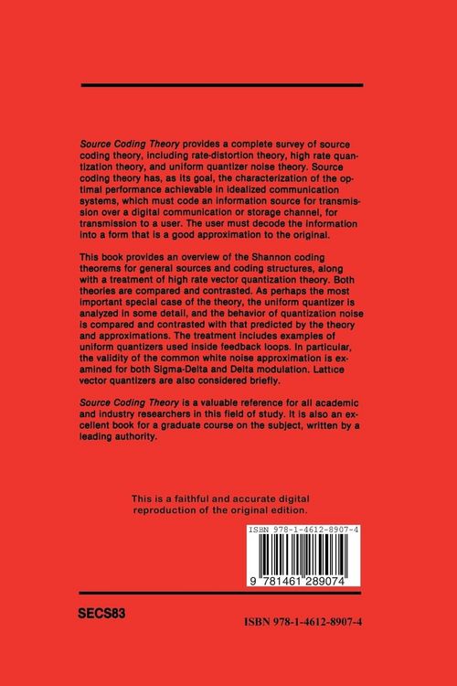 Produktbild: Source Coding Theory