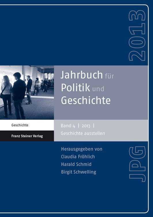 Produktbild: Jahrbuch f&uuml;r Politik und Geschichte 4 (2013)