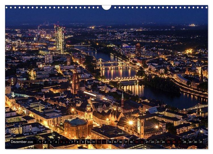 Produktbild: Metropolen - die sch&ouml;nsten Weltst&auml;dte von oben (Wandkalender 2026 DIN A3 quer), CALVENDO Monatskalender