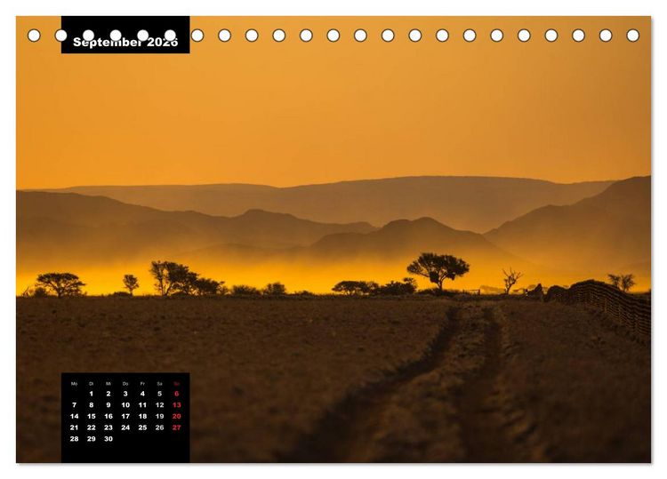 Produktbild: Blickpunkte des S&uuml;dlichen Afrika (Tischkalender 2026 DIN A5 quer), CALVENDO Monatskalender