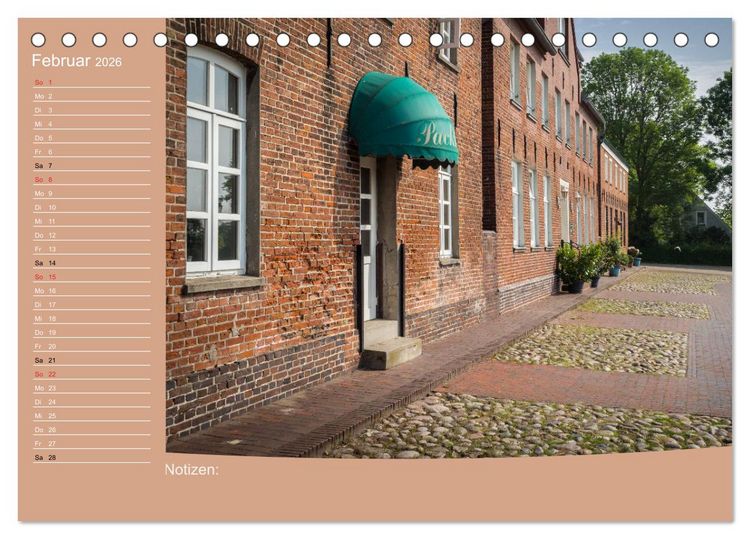 Produktbild: Hooksiel im Friesland (Tischkalender 2026 DIN A5 quer), CALVENDO Monatskalender