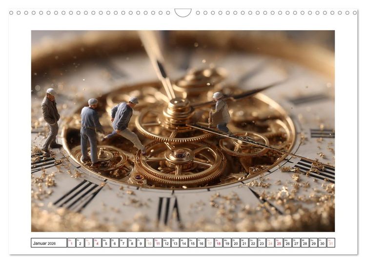 Produktbild: Kleine Helden &ndash; Gro&szlig;es Handwerk (Wandkalender 2026 DIN A3 quer), CALVENDO Monatskalender