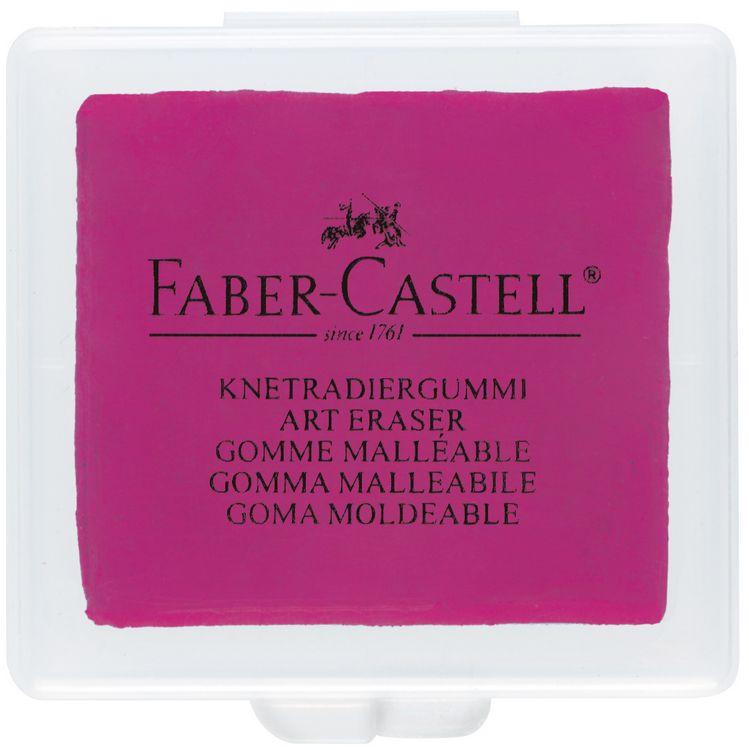 Produktbild: Faber-Castell Knetradierer Art Eraser, pink, blau, t&uuml;rkis
