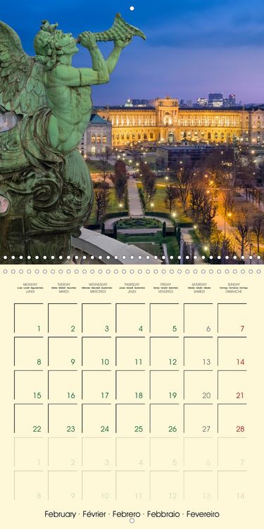 Produktbild: Heindl, K: Beautiful Vienna (Wall Calendar 2021 300 &times; 300 mm