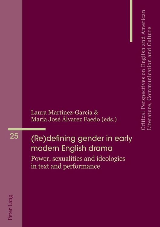 Produktbild: (Re)defining gender in early modern English drama