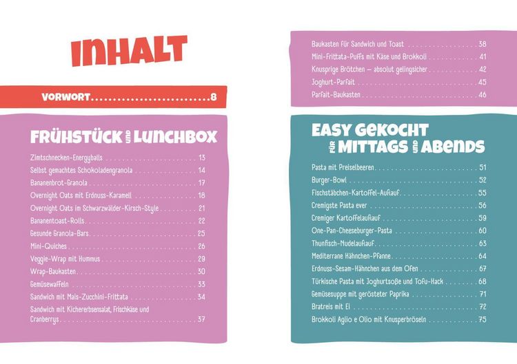 Produktbild: Back to School &ndash; Das Kochbuch f&uuml;r Teenies