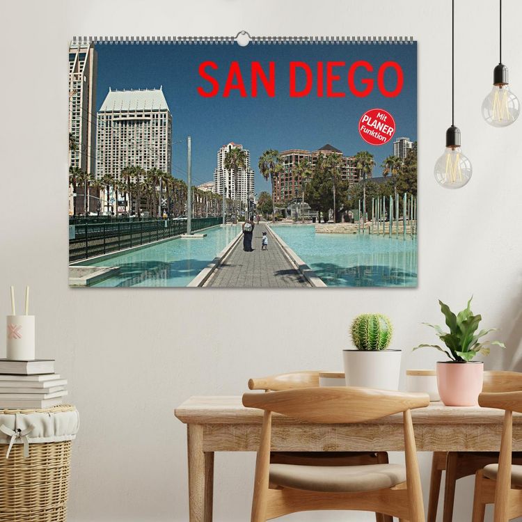 Produktbild: San Diego (Wandkalender 2026 DIN A2 quer), CALVENDO Monatskalender