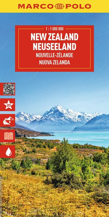 Produktbild: MARCO POLO Reisekarte Neuseeland 1:1 Mio.