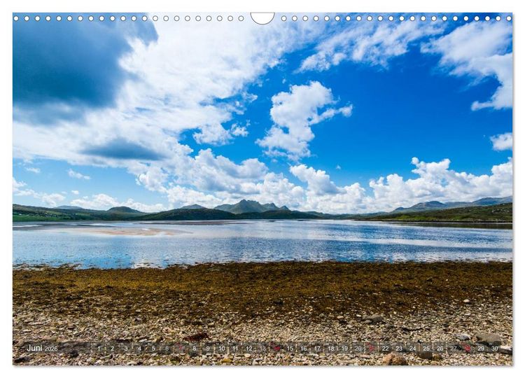 Produktbild: Quer durch Schottland (Wandkalender 2026 DIN A3 quer), CALVENDO Monatskalender