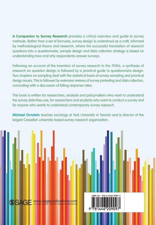 Produktbild: A Companion to Survey Research