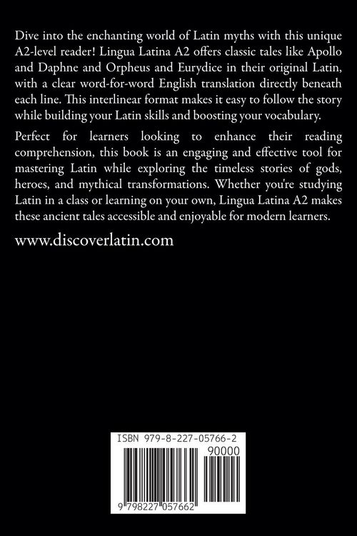 Produktbild: Lingua Latina A2 Latin - English Interlinear Short Myths