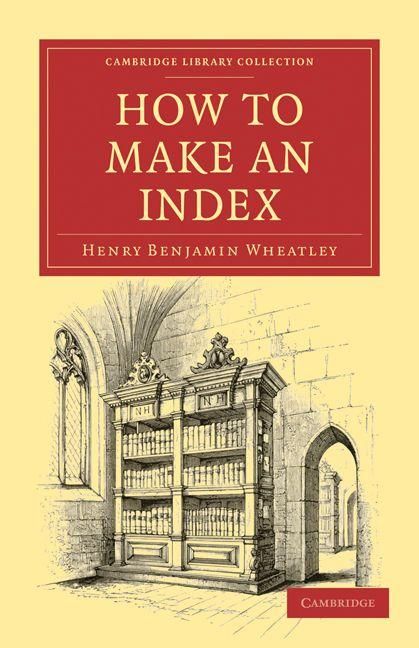 Produktbild: How to Make an Index
