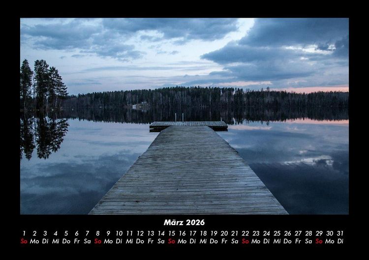 Produktbild: Seeblick 2026 Fotokalender DIN A3