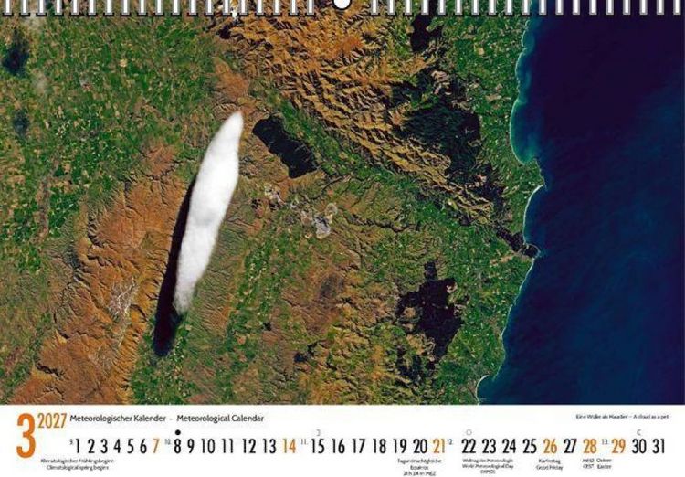 Produktbild: Meteorologischer Kalender 2027 Meteorological Calendar