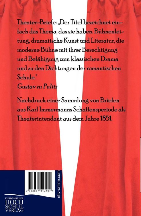 Produktbild: Theater-Briefe