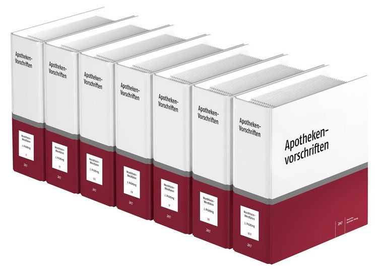 Produktbild: Apotheken-Vorschriften in Nordrhein-Westfalen