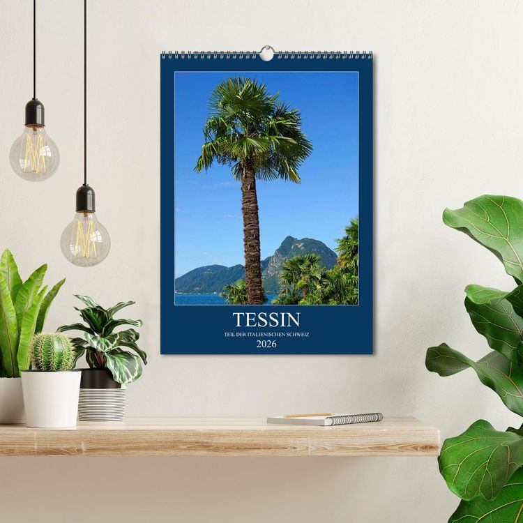 Produktbild: Tessin (Wandkalender 2026 DIN A3 hoch), CALVENDO Monatskalender