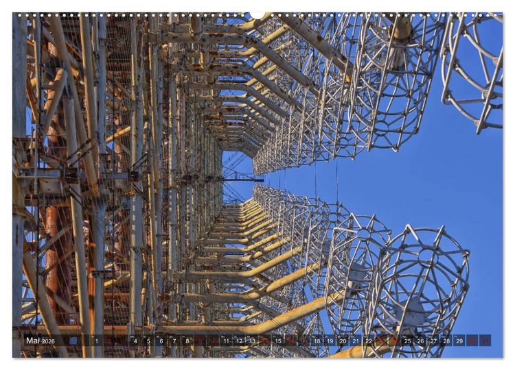 Produktbild: Tschernobyl - Prypjat - Die radioaktive Geisterstadt (hochwertiger Premium Wandkalender 2026 DIN A2 quer), Kunstdruck in Hochglanz