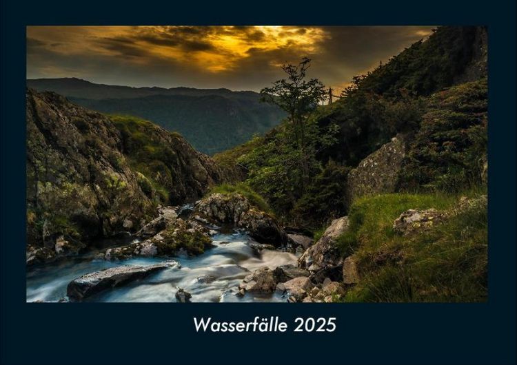 Produktbild: Wasserf&auml;lle 2025 Fotokalender DIN A4