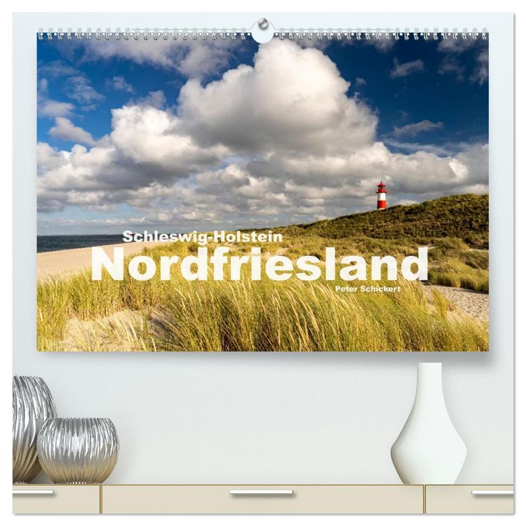 Produktbild: Schleswig-Holstein - Nordfriesland (hochwertiger Premium Wandkalender 2026 DIN A2 quer), Kunstdruck in Hochglanz