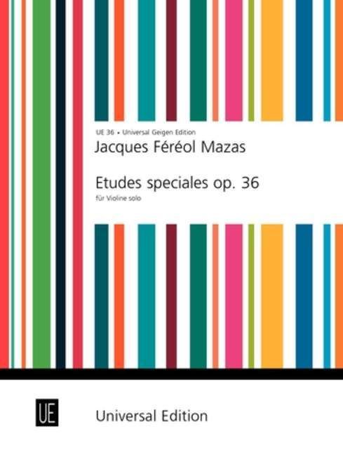 Produktbild: Mazas, J: Etudes speciales