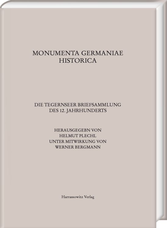 Produktbild: Die Tegernseer Briefsammlung des 12. Jahrhunderts