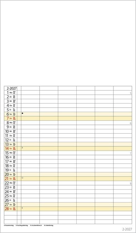 Produktbild: FMB Familienplaner XL 2027