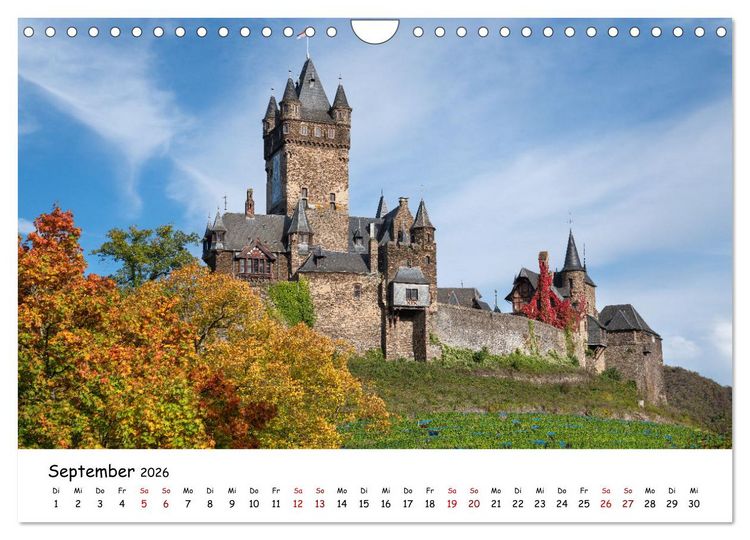 Produktbild: Heimat Entdecken - Die Mosel (Wandkalender 2026 DIN A4 quer), CALVENDO Monatskalender