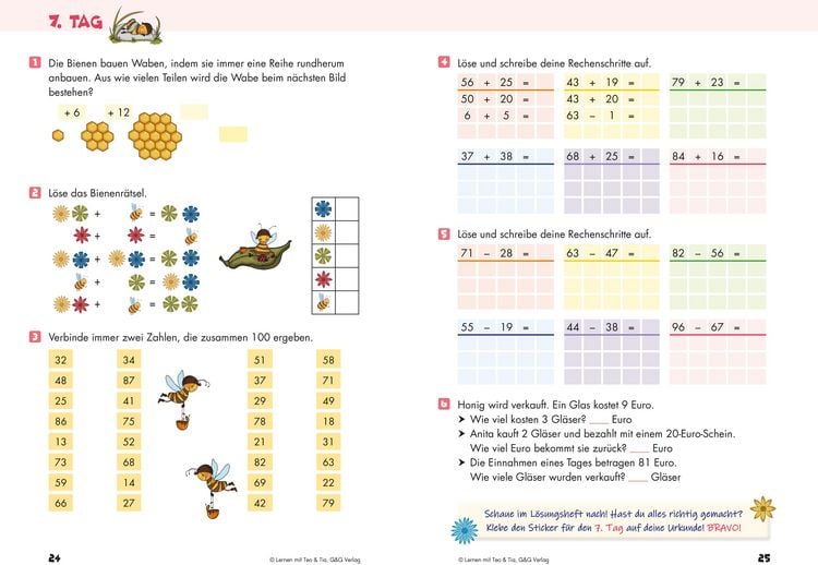 Produktbild: Das 10 Tage Ferienheft Mathematik 2