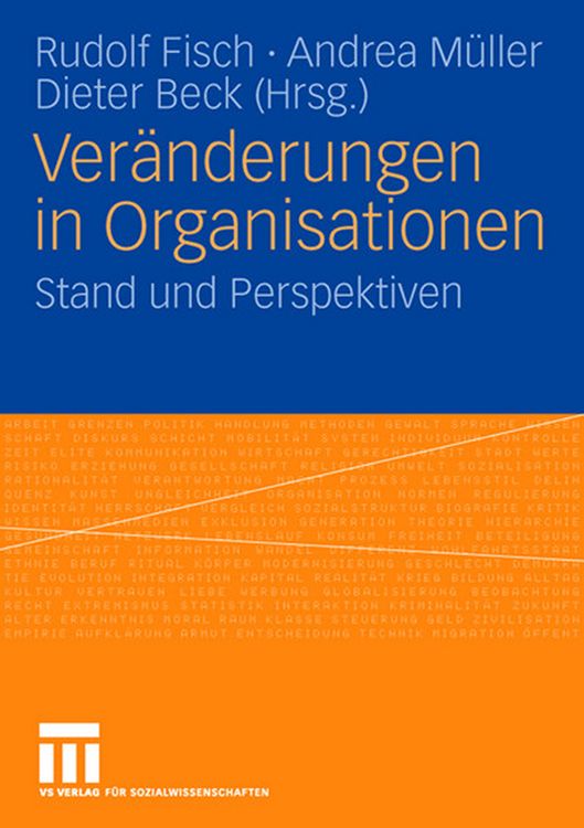 Produktbild: Ver&auml;nderungen in Organisationen
