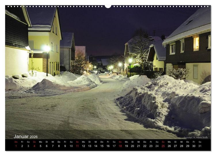 Produktbild: Kreis Siegen-Wittgenstein (Wandkalender 2026 DIN A2 quer), CALVENDO Monatskalender