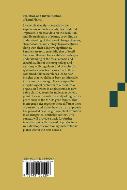 Produktbild: Evolution and Diversification of Land Plants